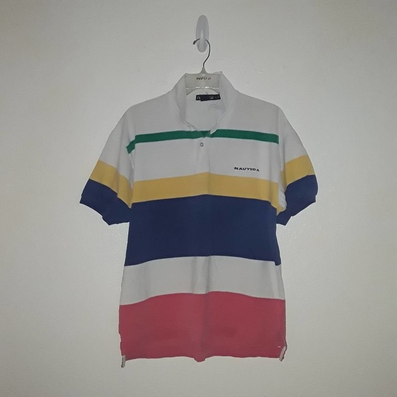 vintage náutica shirt men size large - Picture 1 of 6